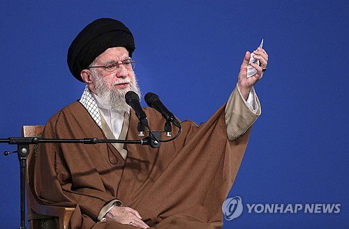 이란 최고지도자 아야톨라 알리 하메네이 [AP 연합뉴스 자료사진. 재판매 및 DB 금지]