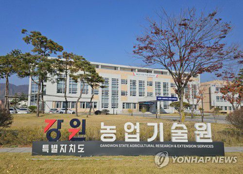 강원특별자치도농업기술원[연합뉴스 자료사진]