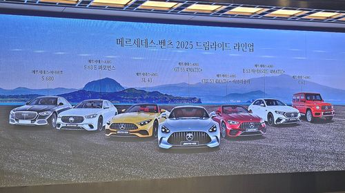 '드림 라이드 인 제주' 시승 대상 차량[촬영 임성호]