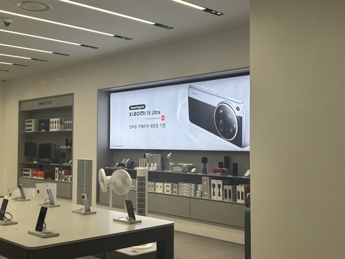 샤오미 15 울트라 광고[촬영 조현영]