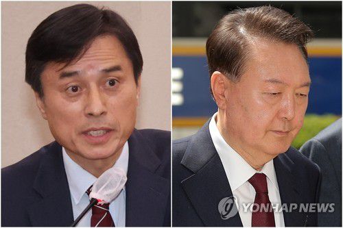 조은석 VS 윤석열[촬영 한상균] 2023.10.26 [사진공동취재단 제공] 2025.5.12