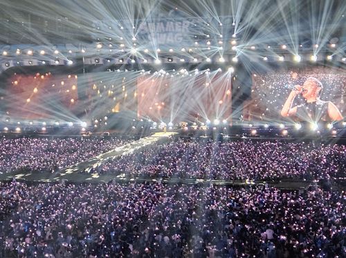 싸이 '흠뻑쇼' 공연사진(인천=연합뉴스) 가수 싸이의 여름 콘서트 '싸이 흠뻑쇼-서머 스웨그 2025'가 인천 아시아드주경기장에서 열리고 있다. 2025.6.28 photo@yna.co.kr