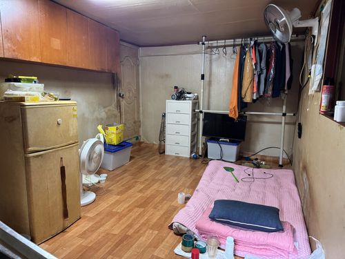 이태선 씨가 사는 동자동 쪽방[촬영 장보인]