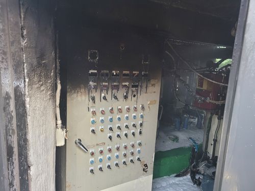 3일 화재가 발생한 제주 중문관광단지 한 호텔[제주도 소방안전본부 제공. 재판매 및 DB 금지]