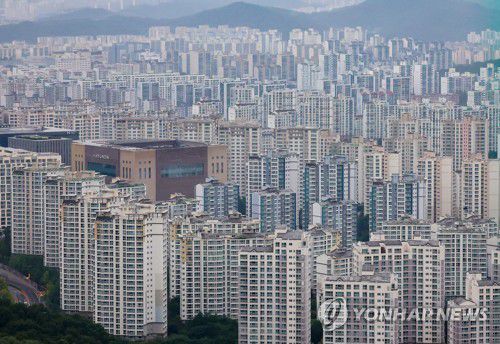 분당 일대[연합뉴스 자료사진]