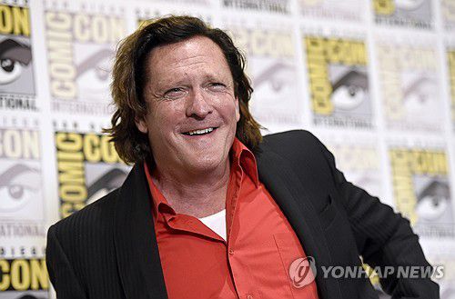 2015년 '더 헤이트풀 에이트' 행사에 참석한 마이클 매드슨[AP 연합뉴스 자료사진. 재판매 및 DB 금지]