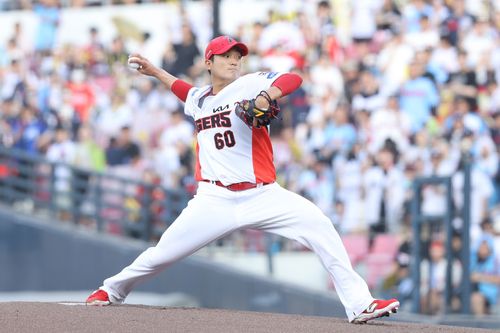 선발 7이닝 무실점 호투를 펼친 KIA 김도현[KIA 타이거즈 제공. 재판매 및 DB 금지]