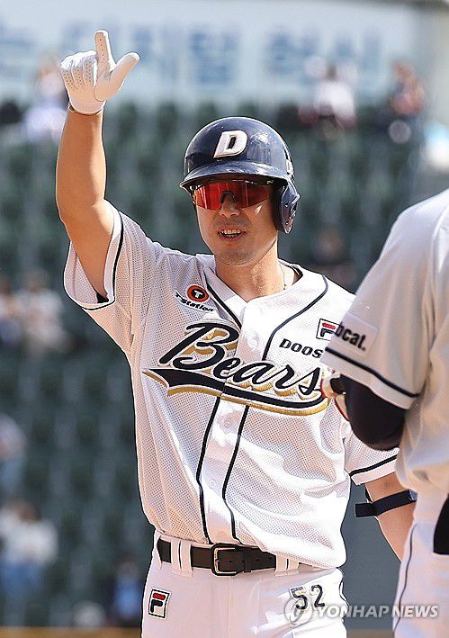 두산 김재호 현역 시절 모습. [연합뉴스 자료사진]