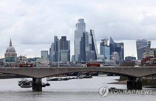 런던 금융지구[로이터 연합뉴스 자료사진 재판매 및 DB 금지]