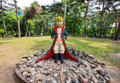 '어린왕자' 블록 조형물 [사진/임헌정 기자]