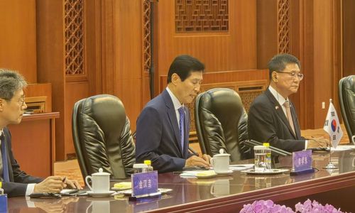 10일 베이징 방문한 이학영 국회부의장[베이징특파원 공동취재]