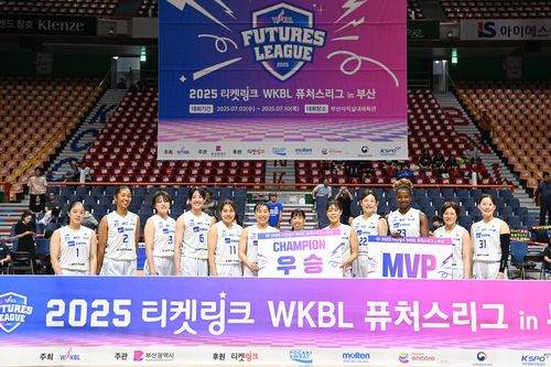 퓨처스리그 우승팀 도쿄 하네다[WKBL 제공. 재판매 및 DB 금지]