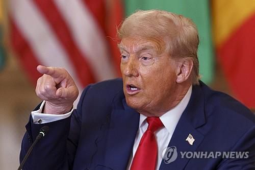 트럼프 미국 대통령[EPA 연합뉴스 자료사진 재판매 및 DB금지]