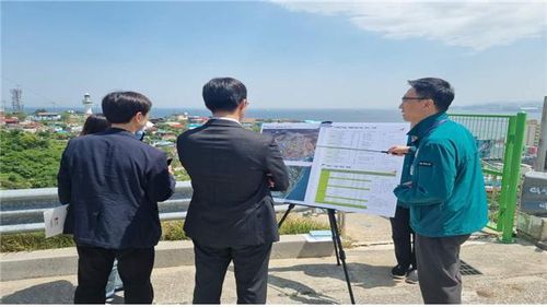 새뜰마을사업 현장점검[동해시 제공. 재판매 및 DB 금지]