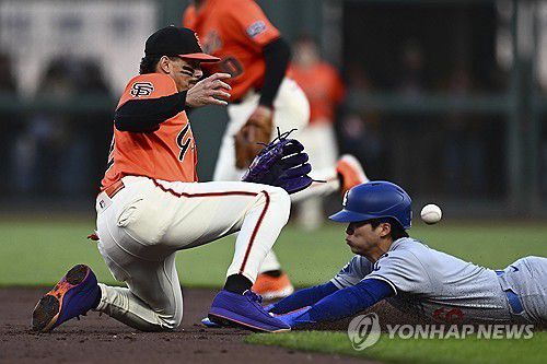 도루하는 김혜성[AP=연합뉴스]