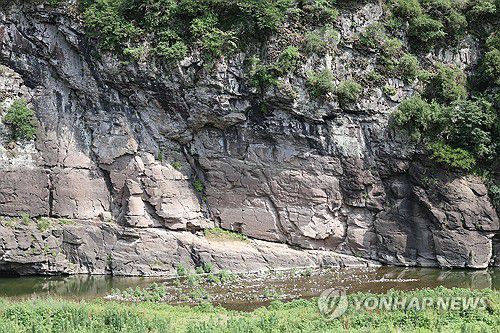 세계유산 등재된 반구대 암각화[연합뉴스 자료사진]