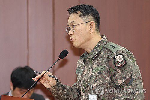 김용대 드론작전사령관[연합뉴스 자료사진]