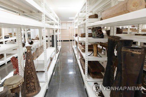 국립아시아문화전당 3 수장고[국립아시아문화전당 제공]