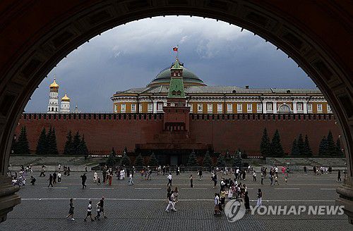 러시아 크렘린궁[로이터 연합뉴스. 재판매 및 DB 금지]