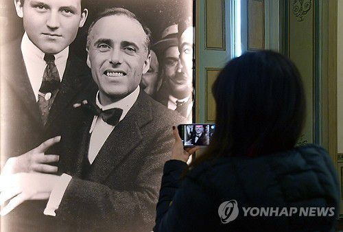 2019년 로마에서 열린 마테오티 기념전[EPA 연합뉴스 자료사진. 재판매 및 DB 금지]