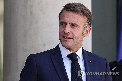 에마뉘엘 마크롱 프랑스 대통령[AFP=연합뉴스 자료사진. 재판매 및 DB 금지]