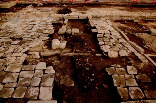 협생문지 및 담장지 박석 유구2011년 공개된 '경복궁 발굴 조사 보고서' 일부 [국가유산청 제공. 재판매 및 DB 금지]