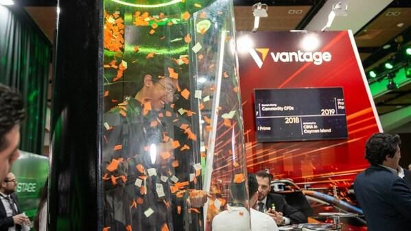 Vantage brought the Energy with an Interactive In-booth Activation