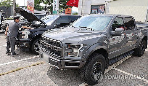 미국산 픽업트럭 [연합뉴스 자료사진]