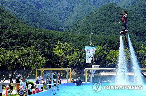 하늘을 나는 인어[인제군 제공. 재판매 및 DB 금지]