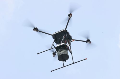 배달 음식 드론 배송[고흥군 제공. 재판매 및 DB 금지]