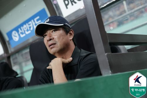 대구FC 김병수 감독[한국프로축구연맹 제공. 재판매 및 DB 금지]