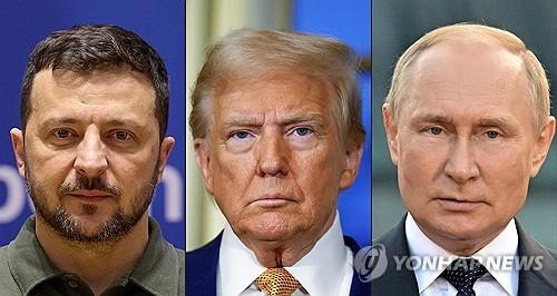 젤렌스키, 트럼프, 푸틴 대통령[AFP 연합뉴스 자료사진]