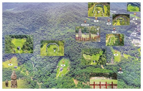 5기의 능과 2기의 원, 1개의 묘, 인성대군 초장지의 위치와 모습 [사진/백승렬 기자]