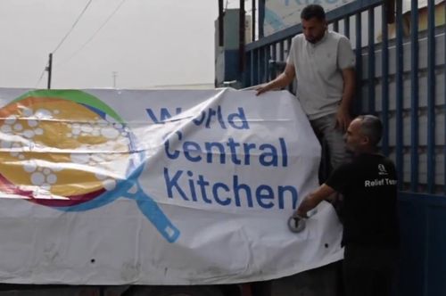 가자지구서 활동하는 WCK 직원들[WCK 제공. 재판매 및 DB 금지]