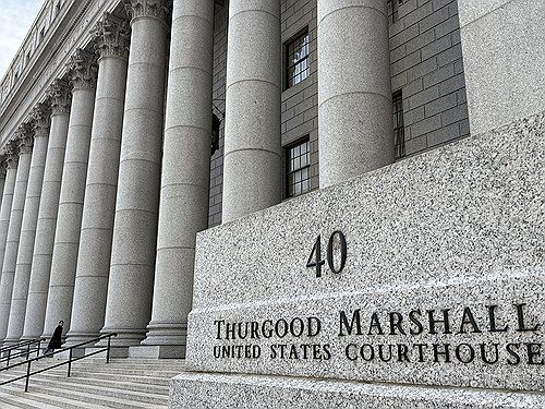 '테라·루나 사태' 권도형 재판 열리는 뉴욕남부연방법원 청사[연합뉴스 자료사진 재판매 및 DB금지]