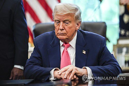 도널드 트럼프 미국 대통령[워싱턴 EPA=연합뉴스. 재판매 및 DB 금지]