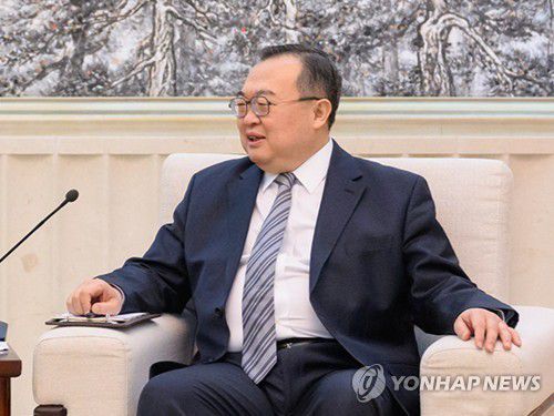 류젠차오 중국공산당 대외연락부장[중국공산당 대외연락부 제공. 재판매 및 DB 금지]