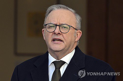 앤서니 앨버니지 호주 총리[AP 연합뉴스 자료사진. 재판매 및 DB 금지]