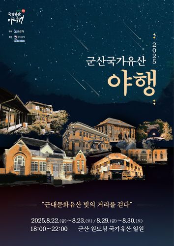 2025 군산 국가유산야행[군산시 제공. 재판매 및 DB 금지]