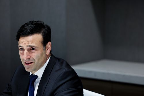 스테이블코인 '서클' 히스 타버트 사장    (서울=연합뉴스) 임화영 기자 = 대표적 달러 스테이블코인 USDC 발행사인 서클의 히스 타버트 사장이 21일 서울 포포인츠 바이 쉐라톤 강남에서 연합뉴스와 인터뷰를 하고 있다. 2025.8.22     hwayoung7@yna.co.kr (끝)