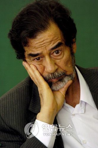 사담 후세인 전 이라크 대통령[EPA=연합뉴스]