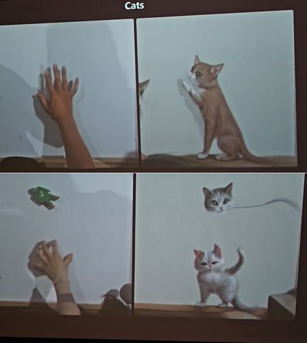 카메라에 비친 형상을 각 키워드에 맞춰 그림을 생성해주는 AI[이은준 제공]