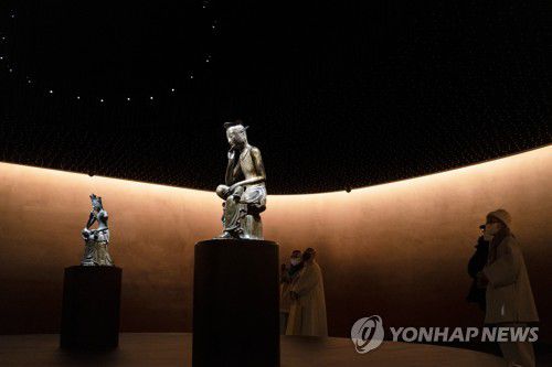 반가사유상과 사유의 방[연합뉴스 자료사진]