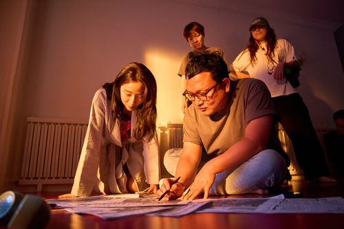 '애마' 촬영 현장[넷플릭스 제공. 재판매 및 DB 금지]