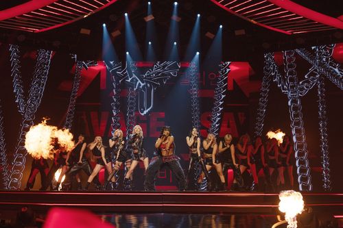 '케이팝드' 무대 한 장면[애플 TV+ 제공. 재판매 및 DB 금지]