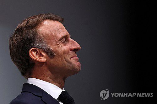 마크롱 대통령[로이터 연합뉴스 자료사진. 재판매 및 DB 금지]