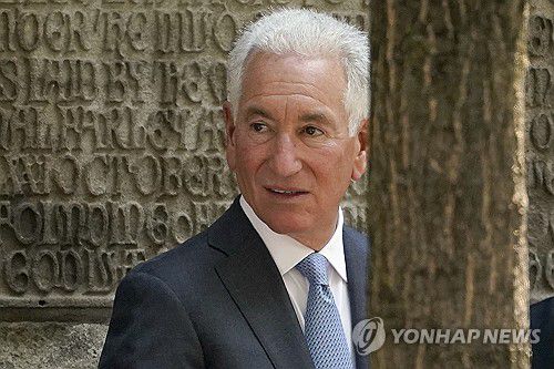 찰스 쿠슈너 주프랑스 미국 대사[AP 연합뉴스 자료사진. 재판매 및 DB 금지]