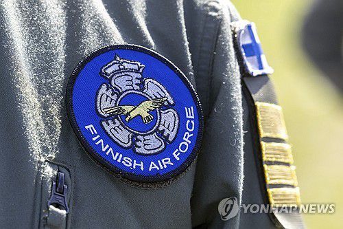 핀란드 공군의 새 엠블럼[AP=연합뉴스 자료사진. 재판매 및 DB 금지]