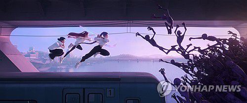 '케이팝 데몬 헌터스' 속 한 장면[Netflix via AP 연합뉴스 자료사진. 재판매 및 DB 금지]