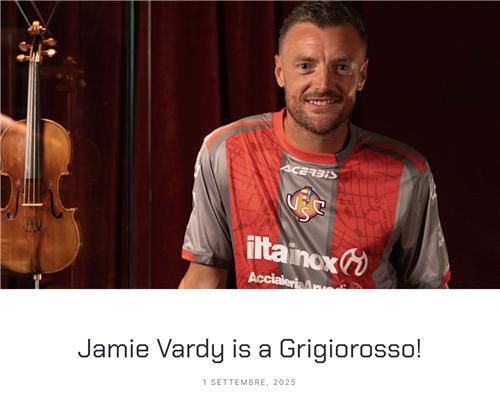 크레모네세 입단한 바디[US크레모네세 홈페이지 캡처. 재판매 및 DB 금지]